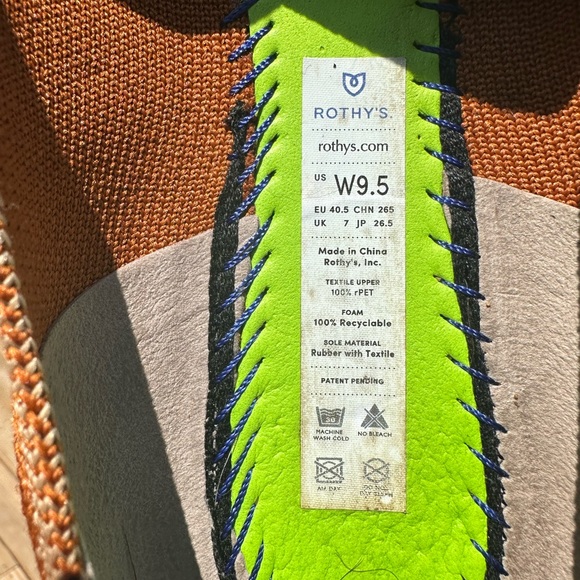 Brown round toe Rothy’s - Picture 2 of 3